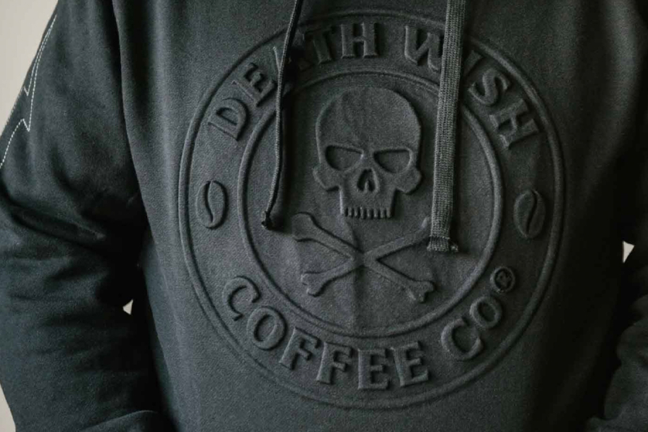 Death Wish Coffee co hoodie