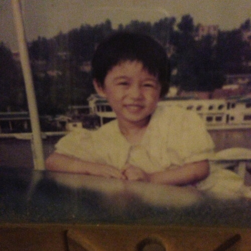 Taylor Zhang as a kid